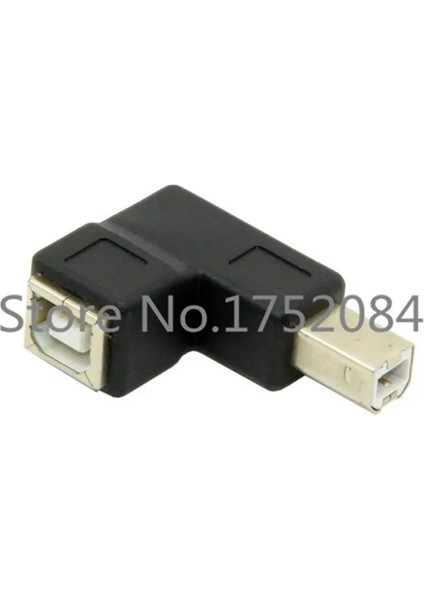 USB 2.0 B Erkekten Dişiye 90 Derece Açı L Tipi Adaptör Konektörü Yazıcı Jakı (Yurt Dışından) modelleri