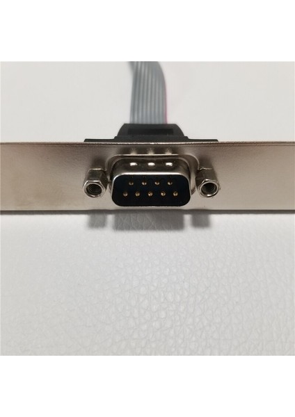 Düşük Profil ve Normal Braket Seri Db9 RS232 9pin 9p Com Bağlantı Noktası Ana Bilgisayar Kasası Kablosu (Yurt Dışından) modelleri
