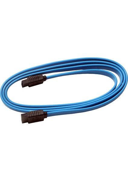 Sata Iıı Sata3 Sata 3.0 Veri Kablosu Düz Sabit Sürücü Kablosu + Kilitleme Klipsleri (Yurt Dışından)