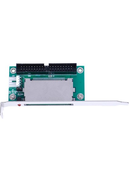 40-Pin Cf Kompakt Flash Karttan 3.5 Ide Dönüştürücü Adaptör Pcı Braketine Arka Panel (Yurt Dışından)