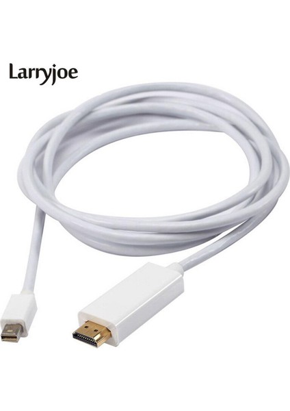 1.8m 3m M - M Mini Dp - HDMI Uyumlu Kablo Thunderbolt Mini Displayport - Macbook Pro Air Için HDMI Uyumlu Adaptör (Yurt Dışından)