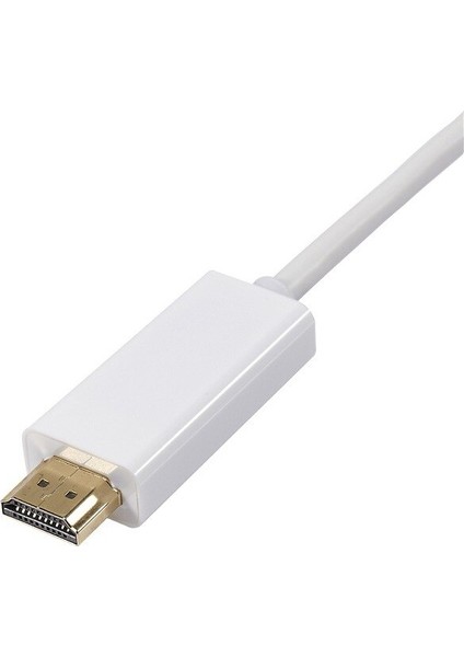 1.8m 3m M - M Mini Dp - HDMI Uyumlu Kablo Thunderbolt Mini Displayport - Macbook Pro Air Için HDMI Uyumlu Adaptör (Yurt Dışından)