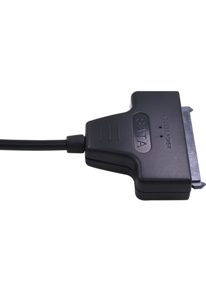 Tıshrıc USB 2.0 7 15 22PIN Molex Sata Adaptörü 2.5 SSD HDD Sabit Disk Harici Güç Dizüstü Optik Sürücü Kablosu Kılıf Dönüştürücü (Yurt Dışından)
