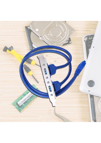 USB 3.0 20PIN - Çift Usb3.0 Yönlendirme Kablosu/usb3.0 Arka Şasi Yönlendirme Kablosu (Yurt Dışından)