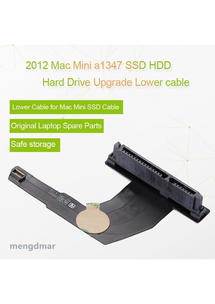 Mac Mini A1347 (2012) / MD387 / MD388 2. Tamir 821-1347-A Için SSD HDD Sabit Disk Yükseltme Üst Alt Kablosu Araçlarla Birlikte (Yurt Dışından)