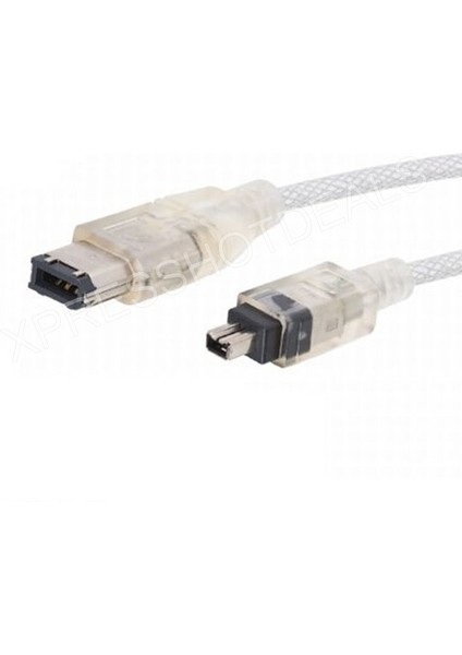 6 Pin'den 4 Pin'e Kurşun Ieee 1394 Firewire Dv Çıkış Kablosu (Yurt Dışından)