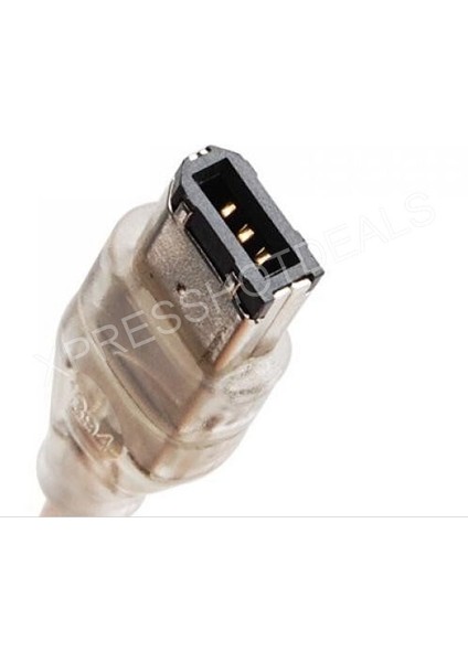 6 Pin'den 4 Pin'e Kurşun Ieee 1394 Firewire Dv Çıkış Kablosu (Yurt Dışından)