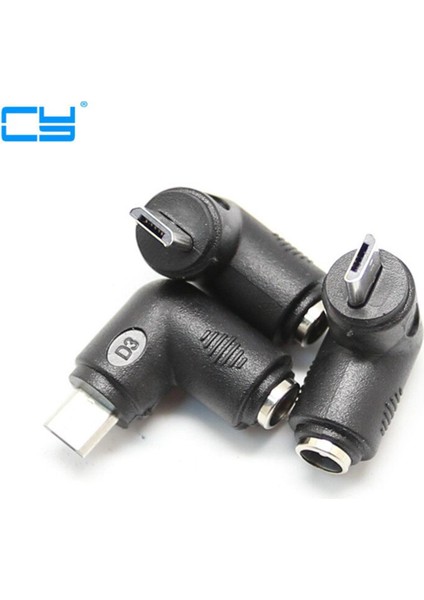 1 Adet Dc 5.5mm x 2.1mm 5.5/2.1mm Dc Dişi Mikro USB B Erkek Şarj Adaptörü Dönüştürücü Konektörü Android Cep Telefonu Tablet Için (Yurt Dışından)