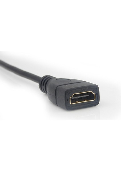 90 Derece Aşağı Sağ Açılı Mini HDMI Uyumlu Erkek - HDMI Uyumlu Dişi Adaptör Kablosu HDMI 10 cm Siyah (Yurt Dışından) modelleri