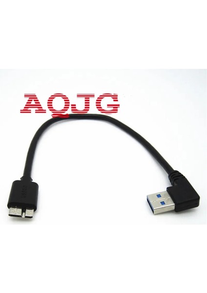 5 Gbps 30 cm USB 3.0 Sağ Açılı A Erkek Mikro B Erkek 10 Pin Kısa Adaptör Kablosu Mobil HDD Için Sol Açılı 90 Derece Aqjg (Yurt Dışından) indirimleri