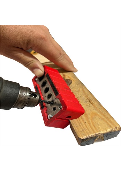 6'sı 1 Arada Cep Delgi Bulucu 2MM-12MM Kendiliğinden Merkezlenen Dikey Delme Kılavuz Deliği Bulucu (Yurt Dışından)