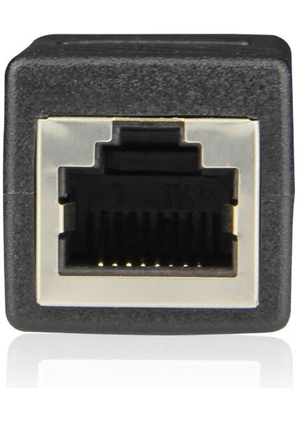 Dişi - Dişi Ağ Lan Konnektörü Adaptörü Çoğaltıcı Genişletici RJ45 Ethernet Kablosu Uzatma Dönüştürücü (Yurt Dışından)