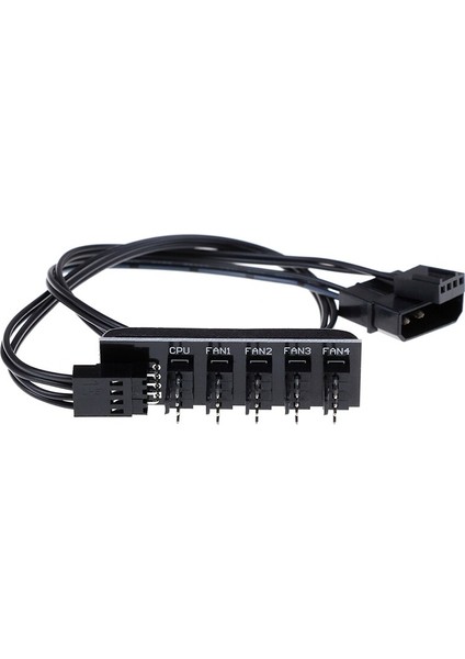 1 Adet 40 cm 1 Ila 5 4 Pinli Pwm Cpu Soğutucu/kutu/şasi Soğutma Fanı Güç Kablosu Hub Splitter Adaptörü Siyah Kollu Ceket (Yurt Dışından) fiyatları