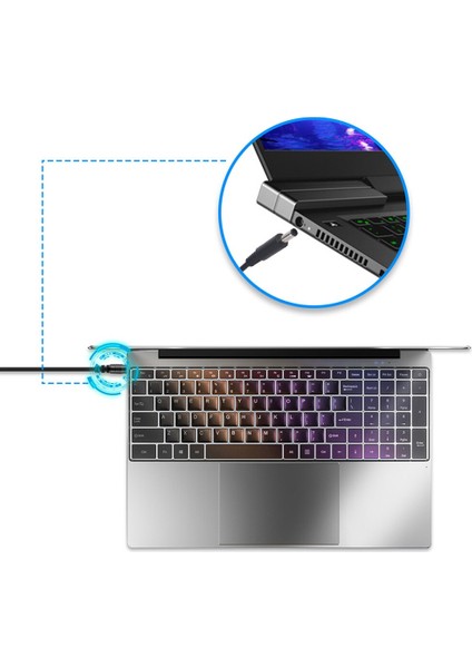 Güç Adaptörü Şarj Kablosu Kablosu Jakı Fişi Çift Çipli USB C Pd Şarj Cihazı Dönüştürücü Dell Için 4.5x3.0 Dc Fiş Şarj Kablosu (Yurt Dışından)