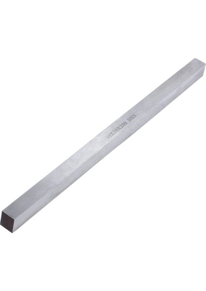 10MM x 10MM x 200MM Tornalama Ayrılık Freze Torna Hss Takım Bit Gri (Yurt Dışından)
