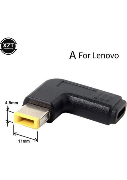 Dizüstü Güç Adaptörü Konnektörü Dc Fiş USB Tip C Dişi Evrensel Erkek Jak Dönüştürücü Için Lenovo Asus Hp Dizüstü Bilgisayar Şarj Cihazı (Yurt Dışından)