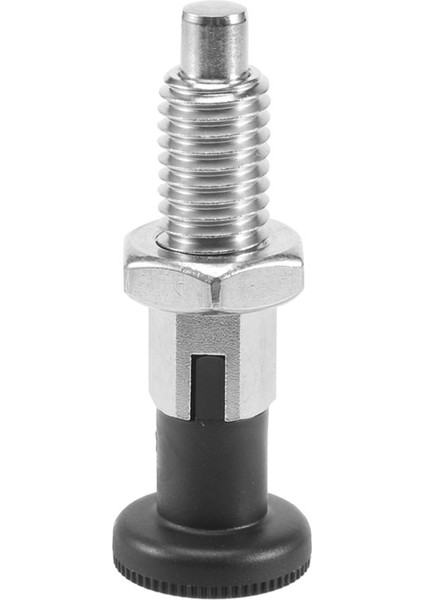 M10 Paslanmaz Çelik Kendinden Kilitlemeli Endeks Piston Pimi, Gelişmiş Konum Tespiti Için Kafayı Bölmek Için Kendinden Kilitleme Fonksiyonlu (Yurt Dışından)