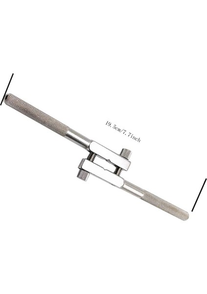 Bradoo-7 Adet 7.7 Inç Uzun T-Kolu Cırcır Musluk Tutucu Ayarlama ve Anahtarı M4-M12 Makine Vidası Konu Metrik Fiş Dokunun (Yurt Dışından)