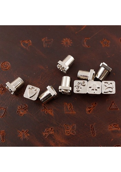 32PCS Deri Oyma Böcek Mühür Hint Tarzı Oyma Aracı (Yurt Dışından)