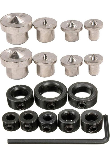 8 Adet Matkap Durdurma Ucu Yaka Seti Matkap Derinliği Durdurma Yakaları (Yurt Dışından)