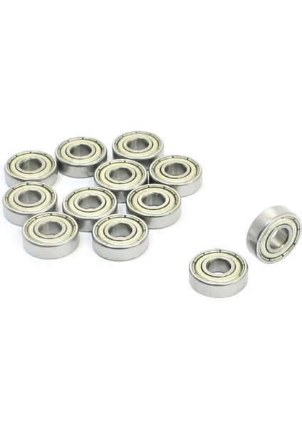 20 Adet Mini Sabit Bilyalı Rulman - 10 Adet 695Z 5mm x 13MM x 4mm ve 10 Adet 626-ZZ 6X19X6MM (Yurt Dışından)