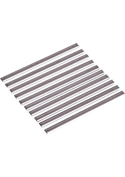 10 Adet Geri Dönüşümlü Yüksek Hız Çeliği Planya S 82MM x 5.5mm Yumuşak Sert Ahşap Kat-Ahşap Pano Ağaç Işleme Aleti (Yurt Dışından)