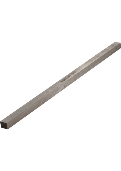 Bradoo- 4 Adet Cnc Torna Hss Kare Kesici Takım Uçları Bar 8mm x 8mm x 200MM Gri (Yurt Dışından)
