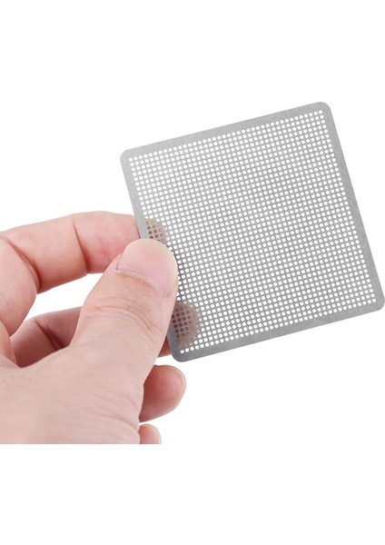 Arelene 27 Adet Evrensel Doğrudan Bga Isıtma Stencil Reballing Destek Stencil Tutucu Şablon Isıtmalı Fikstür Smt Smd Cips (Yurt Dışından)