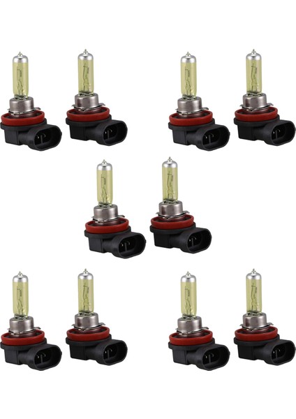 10 Adet Dc 12V 55W H11 3000K Süper Sarı Araba Sis Lambası Ampul Lamba (Yurt Dışından) indirimleri