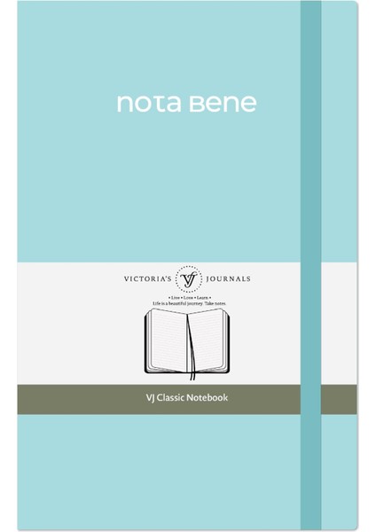 Nota Bene Classic Sert Kapak Defter, 13X21 Cm, Çizgili