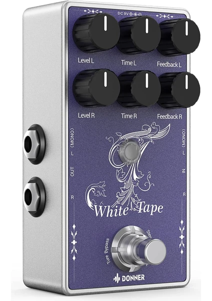 Versatility Delayy Pedal Time Effect Pedalı (Synthesizer/gitar/drum Machine Uyumlu)