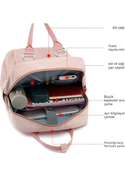 Şık Görünümlü, Basit ve Çok Yönlü Okul Çantası (Yurt Dışından) fiyatları