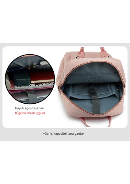 Şık Görünümlü, Basit ve Çok Yönlü Okul Çantası (Yurt Dışından) fırsatları