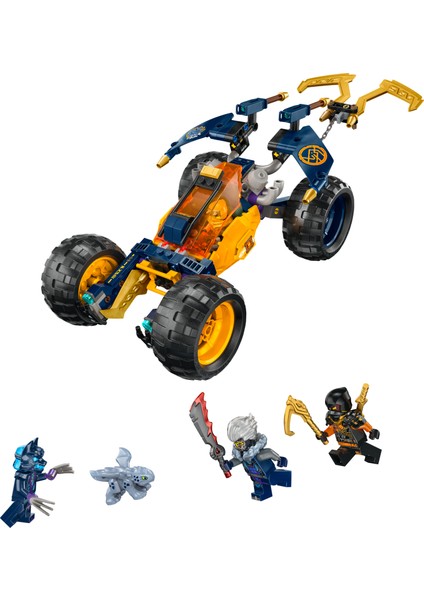 NINJAGO® Arin’in Ninja Arazi Buggy Arabası 71811 - 7 Yaş ve Üzeri Çocuklar için 3 Ninja Minifigürü İçeren Yaratıcı Oyuncak Yapım Seti (267 Parça)