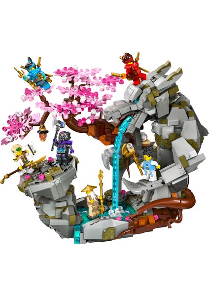 LEGO® NINJAGO® Ejderha Taşı Tapınağı 71819 - 13 Yaş ve Üzeri Gençler için 6 Minifigür İçeren Yaratıcı Oyuncak Yapım Seti (1212 Parça)