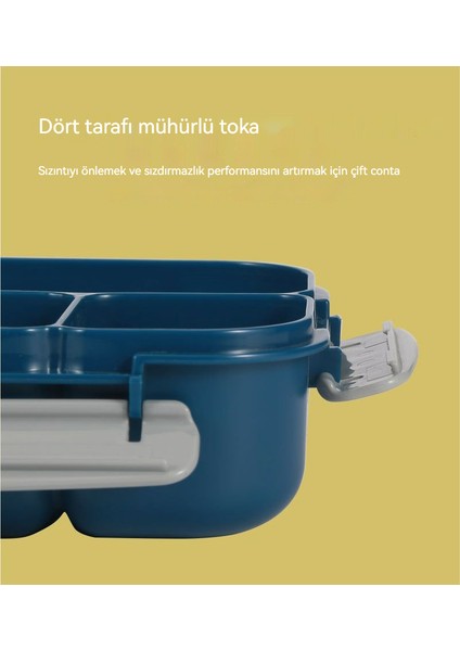 Gıda Sınıfı Taze Öğle Yemeği Kutusu, 1300ML Kapasitesi (Yurt Dışından) indirimleri