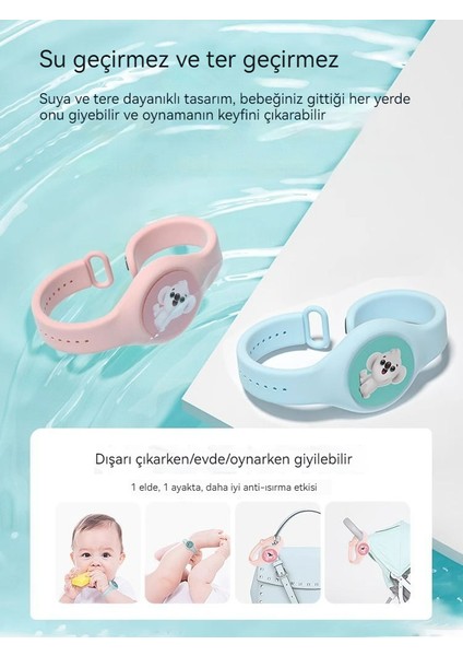 Bebek/bebek/çocuk Bitki Esansiyel Yağı Sivrisinek Kovucu Koruyucu El Bardağı, 2 Paket (Yurt Dışından)