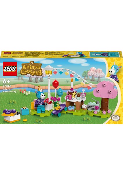 LEGO® Animal Crossing Julian Doğum Gününü Kutluyor 77046 - 6 Yaş ve Üzeri Çocuklar Için Yaratıcı Oyuncak Yapım Seti (170 Parça)