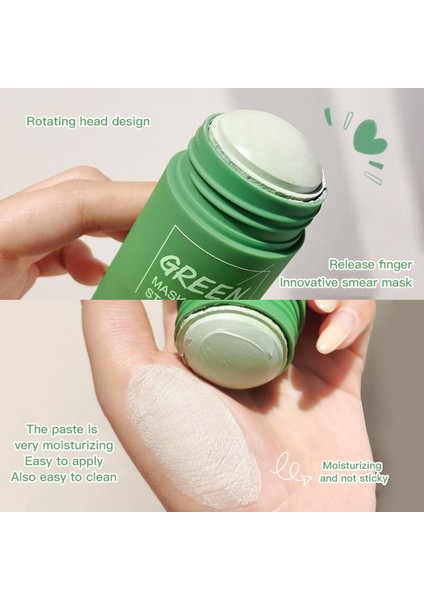 Yeşil Çay Temizleme Maskesi Cilt Bakımı (Yurt Dışından)