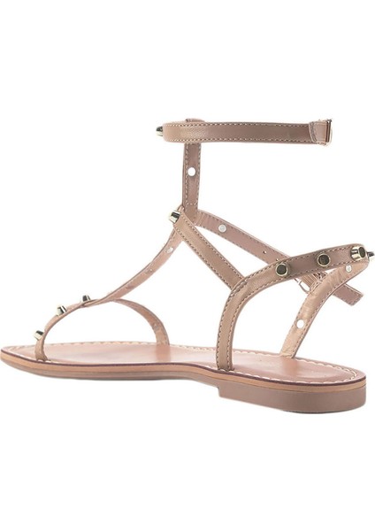 Ganea 3fx Vizon Kadın Düz Sandalet modelleri