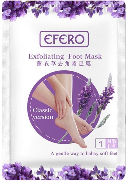 Adet Peeling Ayak Maskesi Pedikür Çorap Soyma Ayak Maskesi Ölü Deriyi Kaldırmak (Yurt Dışından)