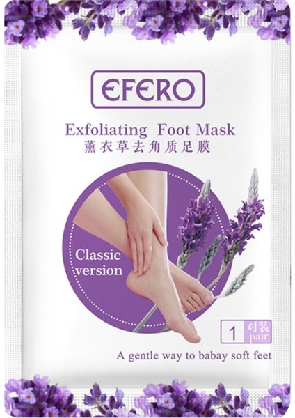 Adet Peeling Ayak Maskesi Pedikür Çorap Soyma Ayak Maskesi Ölü Deriyi Kaldırmak (Yurt Dışından)