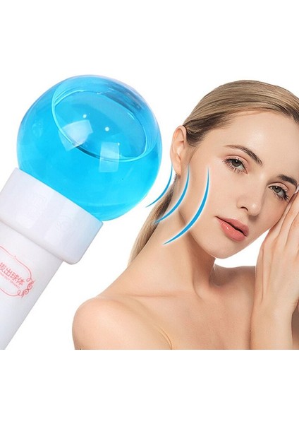 Kristal Yüz Masajı Topu Yüz Masajı Buz Rulosu Yüz Için Sihirli Soğuk Top Göz Masajı Için Güzellik Cilt Bakımıd（D） (Yurt Dışından) modelleri