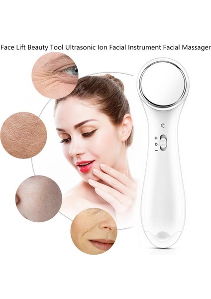To Yüz Germe Güzellik Aracı Ultrasonik Iyon Yüz Içi Yüz Masajı (Yurt Dışından) indirimleri