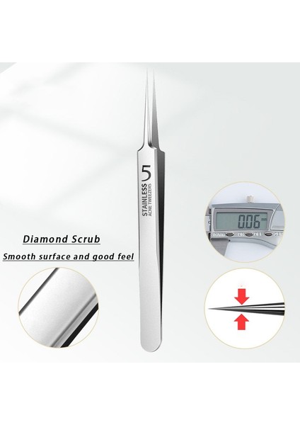 Ultra-Ince No. 5 Klip Cımbız Iğne Yüz Cilt Bakımı Aracı (Yurt Dışından) modelleri