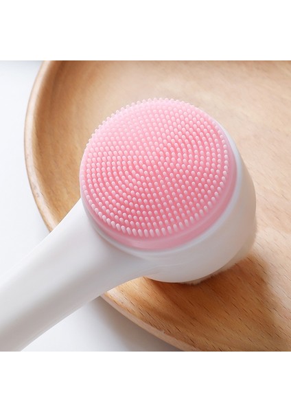 3D Yüz Temizleme Masaj Fırçaları Yüz Yıkama Ürünü Cilt Bakımı Aracı Çift Taraflı Silikon Yüz Temizleme Fırçası Taşınabilir (Yurt Dışından) fiyatları