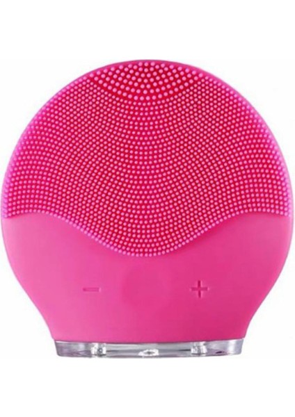 Su Geçirmez Silikon Yüz Temizleme Fırçası Elektrikli Temizleme Aleti Kırmızı Gül (Yurt Dışından)