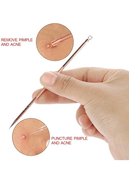 4 Adet/Takım Paslanmaz Çelik Gül Çift Kafa Iğneler(Yurt Dışından) fırsatları