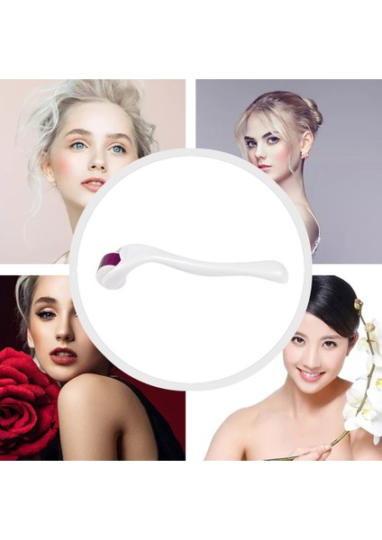 Mikro Iğneli Silindirler Dermatolojik Silindirler 540 Mikro Iğneler Hava Çıkma Beyaz 2.5mm (Yurt Dışından) indirimleri