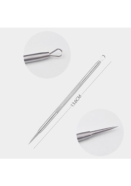 5 Adet Paslanmaz Çelik Çift Kafa Setleri Yüz Iğne Cilt Bakımı Araçları (Yurt Dışından) indirimleri